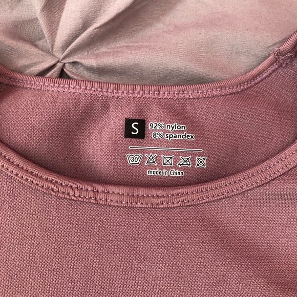 SHEIN Basics Matching Yoga Set in Mauve Purple - SIZE S - Picture 6 of 8